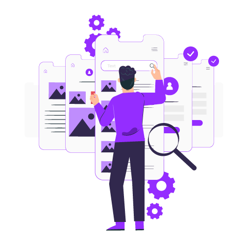 persona trabajando para diseñar un e-commerce optimizado