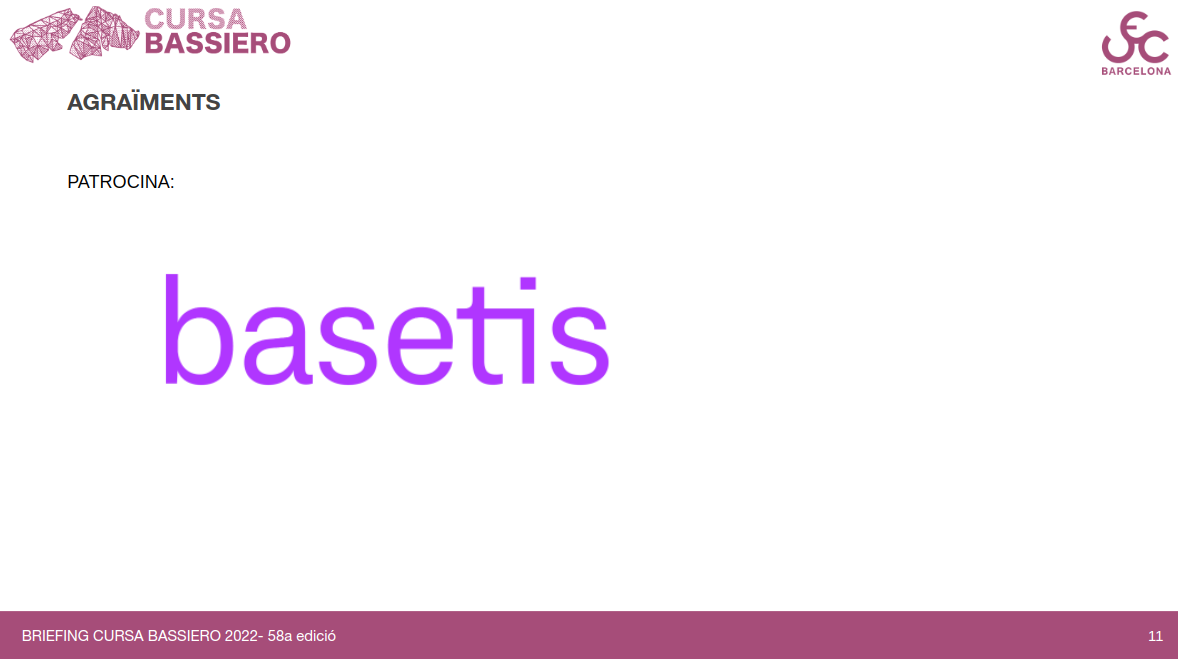 Briefing de la Bassiero