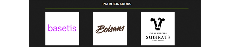 Secció patrocinadors Rural Trail - Basetis